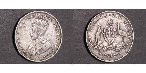 1 Florin Australia (1939 - ) Argento Giorgio V (1865-1936)