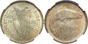 1 Florin Irlanda (1922 - ) Argento 