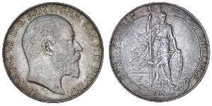 1 Florin Regno Unito di Gran Bretagna e Irlanda (1801-1922) Argento Edoardo VII (1841-1910)