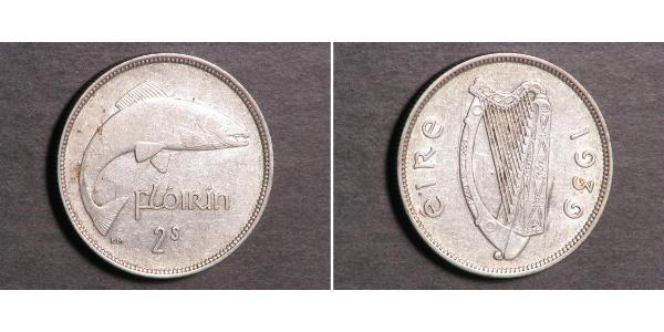 1 Florin Ireland (1922 - ) Copper/Nickel 