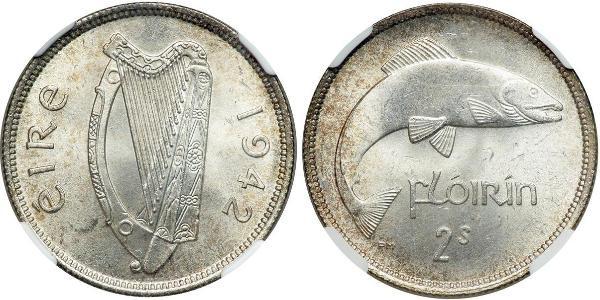 1 Florin Ireland (1922 - ) Copper/Nickel 