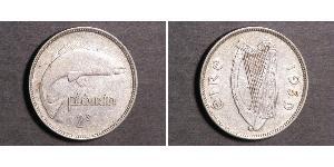 1 Florin Irlanda (1922 - ) Níquel/Cobre 