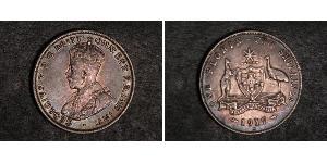 1 Florin Australia (1939 - ) Plata Jorge V (1865-1936)