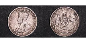 1 Florin Australia (1939 - ) Plata Jorge V (1865-1936)