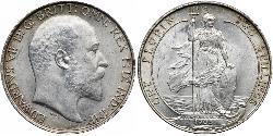 1 Florin Reino Unido de Gran Bretaña e Irlanda (1801-1922) Plata Eduardo VII (1841-1910)
