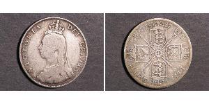 1 Florin Reino Unido de Gran Bretaña e Irlanda (1801-1922) Plata Victoria (1819 - 1901)