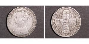 1 Florin Reino Unido de Gran Bretaña e Irlanda (1801-1922) Plata Victoria (1819 - 1901)