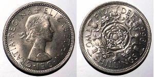 1 Florin Regno Unito (1922-) Rame/Nichel Elisabetta II (1926-2022)