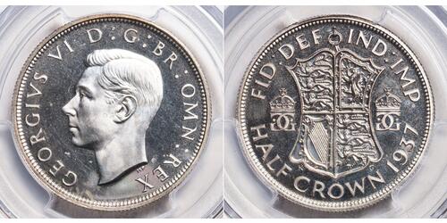 1 Florin Vereinigtes Königreich (1922-) Silber Georg VI (1895-1952)