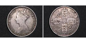 1 Florin Vereinigtes Königreich von Großbritannien und Irland (1801-1922) Silber Victoria (1819 - 1901)