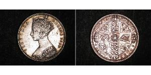 1 Florin Vereinigtes Königreich von Großbritannien und Irland (1801-1922) Silber Victoria (1819 - 1901)