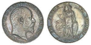 1 Florin Vereinigtes Königreich von Großbritannien und Irland (1801-1922) Silber Eduard VII (1841-1910)