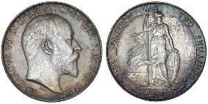 1 Florin Vereinigtes Königreich von Großbritannien und Irland (1801-1922) Silber Eduard VII (1841-1910)