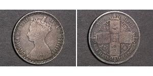 1 Florin Vereinigtes Königreich von Großbritannien und Irland (1801-1922) Silber Victoria (1819 - 1901)