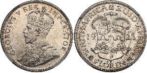 1 Florin South Africa Silver George V of the United Kingdom (1865-1936)