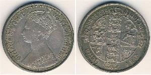 1 Florin United Kingdom of Great Britain and Ireland (1801-1922) Silver Victoria (1819 - 1901)