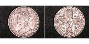 1 Florin United Kingdom of Great Britain and Ireland (1801-1922) Silver Victoria (1819 - 1901)