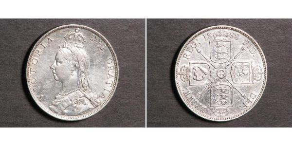 1 Florin United Kingdom of Great Britain and Ireland (1801-1922) Silver Victoria (1819 - 1901)