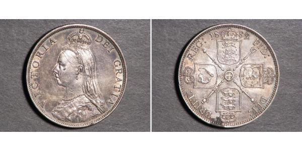 1 Florin United Kingdom of Great Britain and Ireland (1801-1922) Silver Victoria (1819 - 1901)