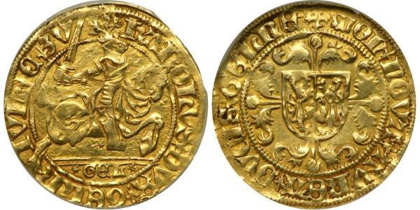 1 Florin 荷兰王国 金 
