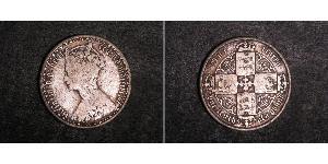 1 Florin 大不列颠及爱尔兰联合王国 (1801 - 1922) 銀 维多利亚 (英国君主)