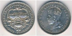 1 Florin 澳大利亚 銀 乔治五世  (1865-1936)