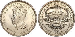 1 Florin 澳大利亚 銀 乔治五世  (1865-1936)