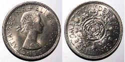 1 Florin United Kingdom (1922-) 镍/銅 伊丽莎白二世 (1926-2022)