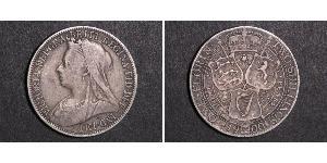 1 Florin / 2 Shilling 大不列颠及爱尔兰联合王国 (1801 - 1922) 銀 维多利亚 (英国君主)