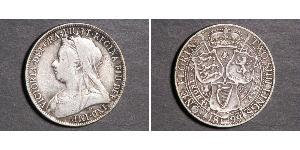 1 Florin / 2 Shilling 大不列颠及爱尔兰联合王国 (1801 - 1922) 銀 维多利亚 (英国君主)