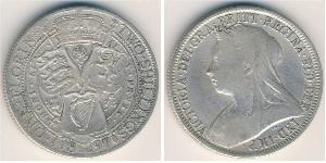 1 Florin / 2 Shilling 大不列颠及爱尔兰联合王国 (1801 - 1922) 銀 维多利亚 (英国君主)