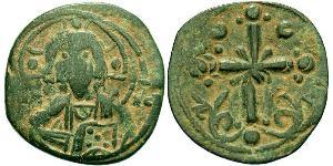 1 Follis Imperio bizantino (330-1453) Bronce Nicéforo III Botaniates (1020-1081)