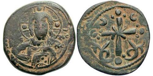 1 Follis Imperio bizantino (330-1453) Bronce Nicéforo III Botaniates (1020-1081)