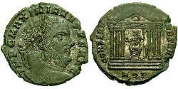 1 Follis Imperio romano (27BC-395) Bronce Maximiano (250-310)