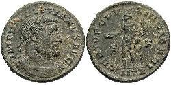 1 Follis Imperio romano (27BC-395) Bronce Diocleciano (244-311)