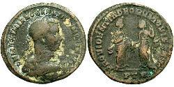 1 Follis Imperio romano (27BC-395) Bronce Maximiano (250-310)