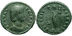 1 Follis Imperio romano (27BC-395) Bronce Galeria Valeria (?-315)