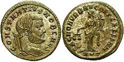 1 Follis Imperio romano (27BC-395) Bronce Constantino I (272 - 337)