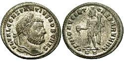 1 Follis Imperio romano (27BC-395) Bronce Constantino I (272 - 337)