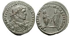 1 Follis Imperio romano (27BC-395) Bronce Diocleciano (244-311)