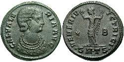 1 Follis Imperio romano (27BC-395) Bronce Galeria Valeria (?-315)