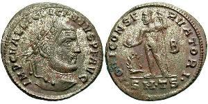 1 Follis Imperio romano (27BC-395) Bronce Licinio I (265-324)