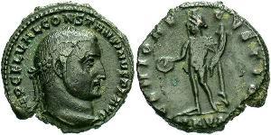 1 Follis Imperio romano (27BC-395) Bronce Constantino I (272 - 337)