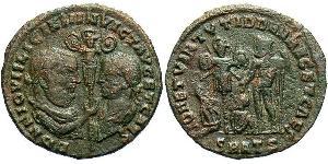 1 Follis Imperio romano (27BC-395) Bronce Licinius II (315-326)