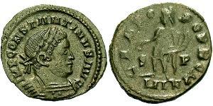 1 Follis Imperio romano (27BC-395) Bronce Constantino I (272 - 337)