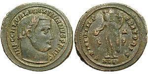 1 Follis Imperio romano (27BC-395) Bronce Galerio Maximiano (260-311)