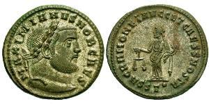 1 Follis Imperio romano (27BC-395) Bronce Galerio Maximiano (260-311)
