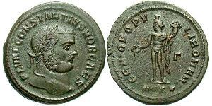 1 Follis Imperio romano (27BC-395) Bronce Constantino I (272 - 337)