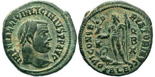 1 Follis Imperio romano (27BC-395) Bronce Licinio I (265-324)