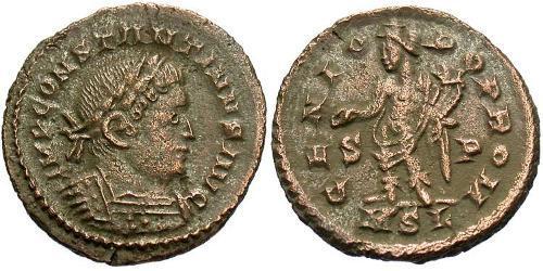 1 Follis Imperio romano (27BC-395) Bronce Constantino I (272 - 337)